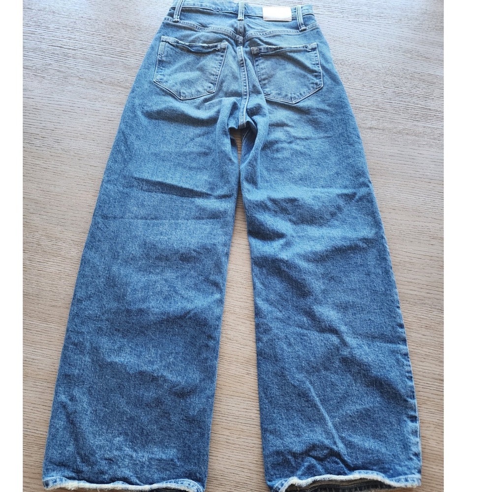 ANTHROPOLOGIE PAIGE Arellia Ankle BARREL Leg Jeans. Gritty Boho streetwear Y2K